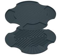 GWCYMYD 2 Pcs Air Fryer Heat Resistant Mat Nonslip Silicone Air Fryer Trivets for Ninja Crispi Multifunctional Heat Resistant Pad for Home Kitchen Countertop