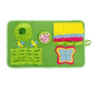 GWCYMYD Large Snuffle Mat for Dogs, Pet Slow Feeding Mats for Smell Training, Stress Relief, Soft Felt Cloth Dog Foraging Mat Interactive Feeding Game for Dogs 43 x 70cm
