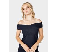 Gwd By George W. Davies Beth Knitted Top In Navy Navy XL