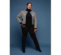 Gwd By George W. Davies Betty Black Flared Denim Jean Black 14