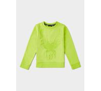 GWD by GEORGE W. DAVIES Boy's Regal Embossed Sweatshirt in Lime | Size: 3-4 Years GWD by GEORGE W. DAVIES Lime 3-4 Years