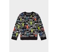 GWD by GEORGE W. DAVIES Boy's Ruben Flocked Tiger Sweatshirt | Size: 3-4 Years GWD by GEORGE W. DAVIES Multicolor 3-4 Years