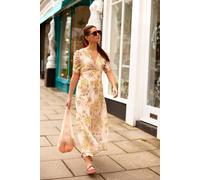 Gwd By George W. Davies Camillie Floral Printed Maxi Dress Multi 10