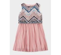 GWD by GEORGE W. DAVIES Girl's Ophelia Embellished Dress in Pink | Size: 7-8 Years GWD by GEORGE W. DAVIES Pink 7-8 Years