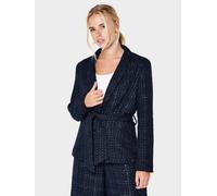 Gwd By George W. Davies Gwd Claire Boucle Navy Tie Jacket Navy 16