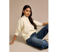 Gwd By George W. Davies Gwd Kipling Cream High Neck Jumper Cream