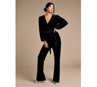 Gwd By George W. Davies Gwd Nori Navy Velvet Boot Cut Trouser Navy
