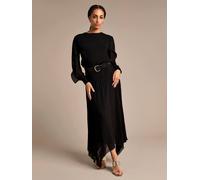 Gwd By George W. Davies Gwd Tammy Pleated Skirt In Black Black 12