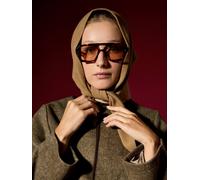 Gwd By George W. Davies Gwd The Everyday Triangle Wool Scarf Collection In Beige Beige One Size