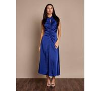 Gwd By George W. Davies Gwd Verity Satin Cobalt Maxi Dress Cobalt