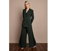 Gwd By George W. Davies Gwd Winter Taylor Wide-Leg Green Trouser Green