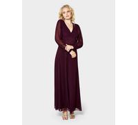 Gwd By George W. Davies Martha Mesh Dress In Purple Purple 10