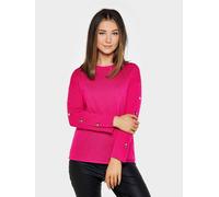 Gwd By George W. Davies Reign Knitted Jumper In Bright Pink Bright Pink M