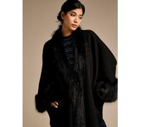 Gwd By George W. Davies Sammy Knitted Jacket In Black Black One Size