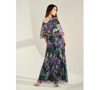 GWD Cameron Printed Metallic Maxi Dress - Multicoloured - 6