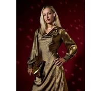 GWD Juliet Gold Metallic Maxi Dress - Gold - 10