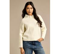 GWD Kipling Cream High Neck Jumper - Cream - S