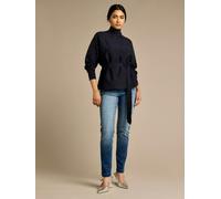GWD Sparkle Iris Knitted Navy Top - Navy - XL