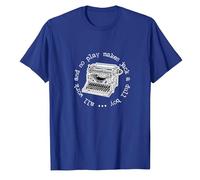 Gwdqone Funny All Work No Play Makes Jack A Dull Boy T-Shirt Blue