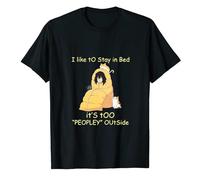 Gwdqone I Like to Stay in Bed It's Too Peopley Outside Shota Aizawa Cotton Shirt Black