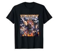 Gwdqone Leon Fan Unisex Kennedy Lover Cotton Shirt Black