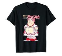 Gwdqone Peter Griffin Puella Magi Madoka Magica Meme Cotton Shirt Black