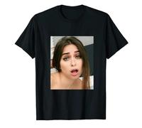 Gwdqone Riley Porn Reid Men Woman Cotton Shirt Black