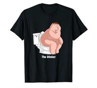 Gwdqone The Stinker Peter Griffin Cotton Shirt Black