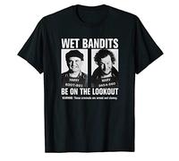 Gwdqone Wet Bandits Harry X Marv Unisex Men Women Cotton O-Neck Tshirt Black