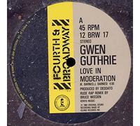 Gwen Guthrie - Love in moderation (UK, 1984) / Vinyl Maxi Single [Vinyl 12'']