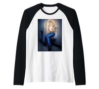 Gwen Stefani No Doubt Just A Girl by Michael Grecco Raglan Baseball Tee