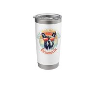 Gwendolyn Best Dog Mom Ever Funny Custom Personalized Name Stainless Steel Insulated Tumbler