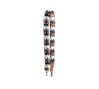 Gweniss Isla Shoulder Strap - Dark Tan/White/Navy Blue