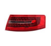 GWENP Rear Tail Lights, for AUDI A6 C6 Saloon Sedan 2009 2010 2011 Car Rear Tail Light, Brake Light Turn Signal Light Taillight Assembly, Outside Left-1pcs