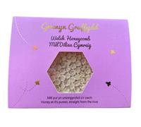 Gwenyn Gruffydd Pure & Natural Welsh Heather Honey Cut Comb Honeycomb Slab | Direct from the Hive