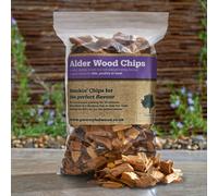 Gwernyfed Wood Alder BBQ Smoker/Smoking Chips - 1 Litre - (Cherry, Apple, Oak, Alder, Hickory & Whiskey) (Alder)