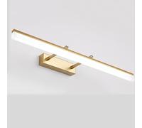 GWFBLID Modern Bathroom Vanity Light 180° Rotatable Indoor Wall Light 14W Dimmable LED Bathroom Light Fixture for Above the Mirror Black Bar Vanity Light for Bathroom Mirror and Toilet