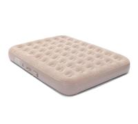 GWFBLID Queen Air Mattress with Built-in Electric Pump 3 Mins Quick Self-Inflation Blow Up Mattress Luxury Flocked Top Inflatable Mattress with waterproof flocked top Airbed for Camping Guests Home