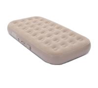 GWFBLID Queen Air Mattress with Built-in Electric Pump 3 Mins Quick Self-Inflation Blow Up Mattress Luxury Flocked Top Inflatable Mattress with waterproof flocked top Airbed for Camping Guests Home