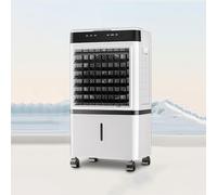 GWFBLID Swamp Cooler 1800 CFM Windowless Portable Air Conditioner with 14L Water Tank 90° Swing 12H Timer 3 Modes 3 Speeds Evaporative Air Cooler Cooling Fan for Room Bedroom Office Cool White