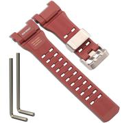 GWG-B1000 Watch Band Compatible with Casio G-Shock GWG-B1000-3AJF GWG-B1000EC-1AJF GWG-B1000-1A4JF GWG-B1000-1AJF Master of G Series Replacement Wirstband (Red)