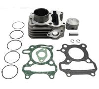 GWGTHVNVTB 42mm Big Bore Engine Cylinder Piston Gasket Kit 4-Stroke For SYM50 SYM70 Mio50 Fiddle 2 Allo 50 Jet 4 Mio Engine Parts