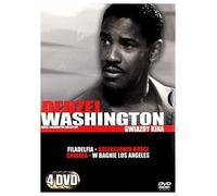 Gwiazdy kina: Denzel Washington: ChwaĹ a / Filadelfia / Kolekcjoner koĹ ci / W bagnie Los Angeles BOX [4DVD] (No English version)