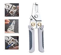 GWINDY Upgraded Multifunctional Wire Stripping Pliers, Professional Special Wire Stripper for Electrician, Heavy Duty Multi-Purpose Electrical Wire Stripping Tool (1PCS)