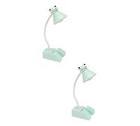 GWJKG 2pcs Cartoon Led Desk Lamp Foldable Boy Girl USB Charging Night Light for Study Dorm Office Home Use Phone Rack Base Included