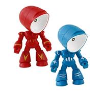 GWJKG 2pcs Robot Night LED Desk Lights for Warm Eye Friendly Study Lamps with Decorative Rotating Heads Bedside Lighting Bedrooms and Dorms