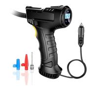 GWJKG 900PSI 120W Digital Display Car Tire Inflator Wired/Wireless Inflatable Pump Portable Air Compressor (Color : USB Charging), 3256804486988710 (Cigarette Lighter)