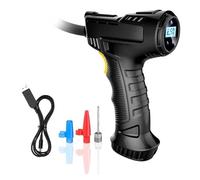 GWJKG 900PSI 120W Digital Display Car Tire Inflator Wired/Wireless Inflatable Pump Portable Air Compressor Rapid Effortless(USB Charging)