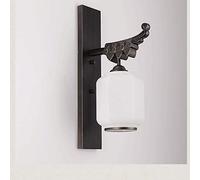 GWJKG Applique chinoise moderne en verre tension V (inclus), lampe murale suspendue, adaptée salon, chambre, au bureau, la salle à manger Appliques murales (C