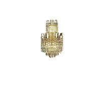 GWJKG Applique en cristal luxe, décorative murale fond TV dans le salon, lampe de couloir Appliques murales